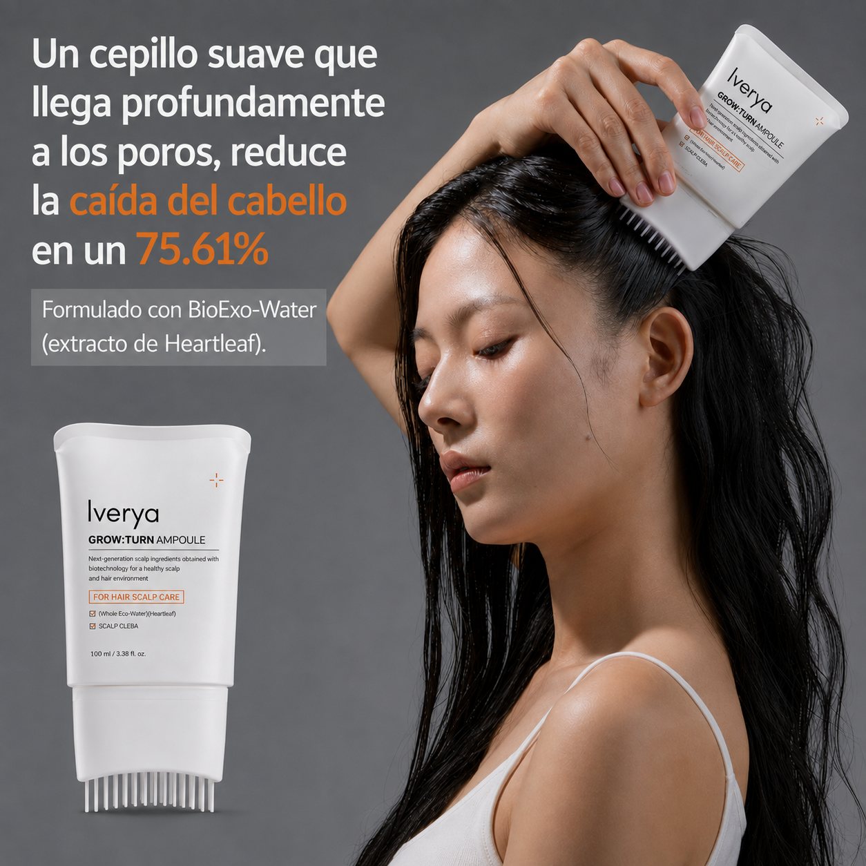 Sérum Coreano Capilar con cepillo - 100ml